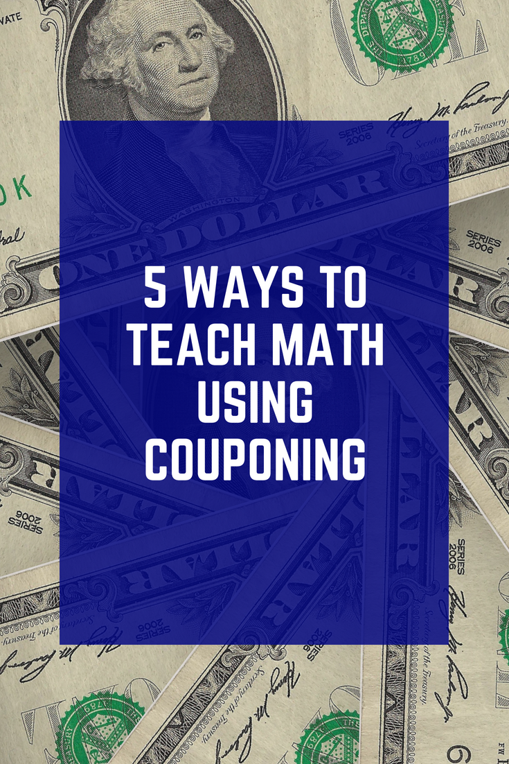 ways to teach math using couponing