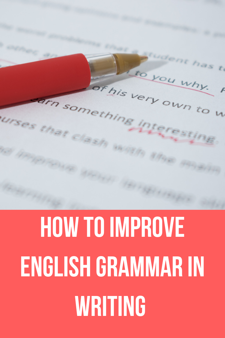 how to improve English grammar in writing 