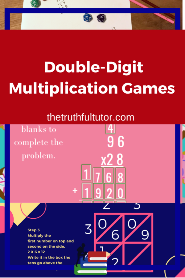 Double Digit Multiplication Games - The Truthful Tutor