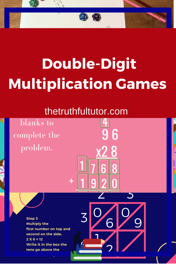 Double Digit Multiplication Games