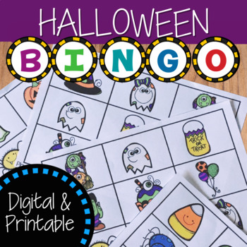 Halloween Activities for School Halloween Bingo