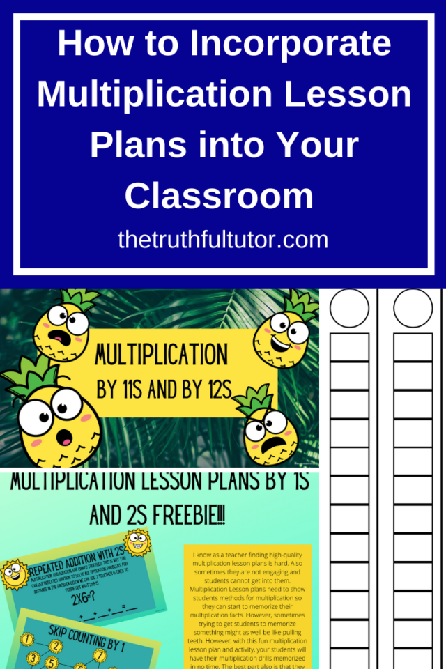 Lesson Plan Of Multiplication Lesson Plan Coaches - www.vrogue.co