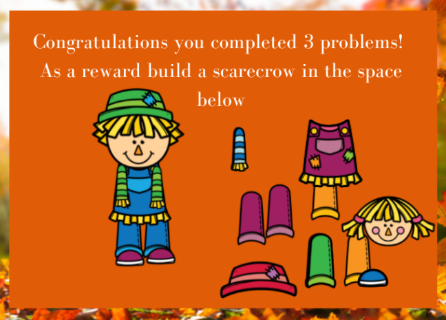 fall activities for elementary students scarecrow long division