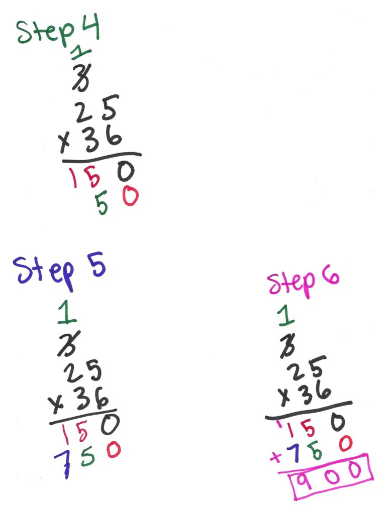 Double Digit Multiplication strategies Standard Algorithm 2