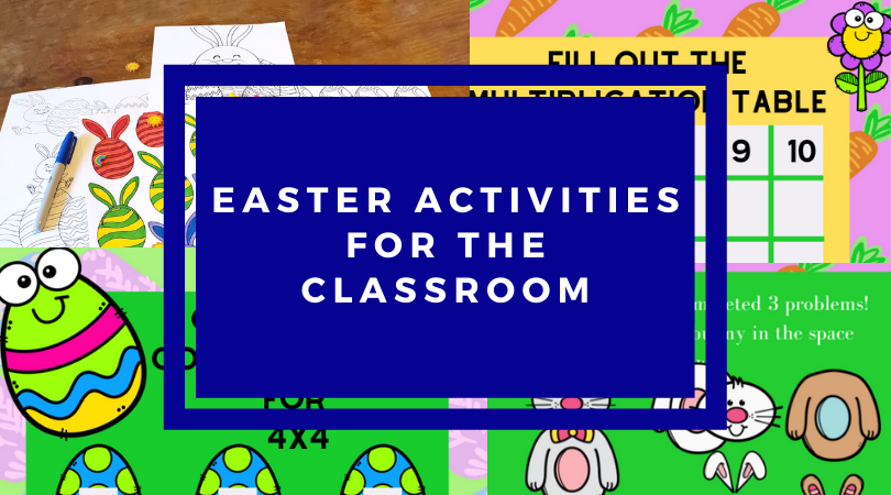 Easter activities for the classroom 