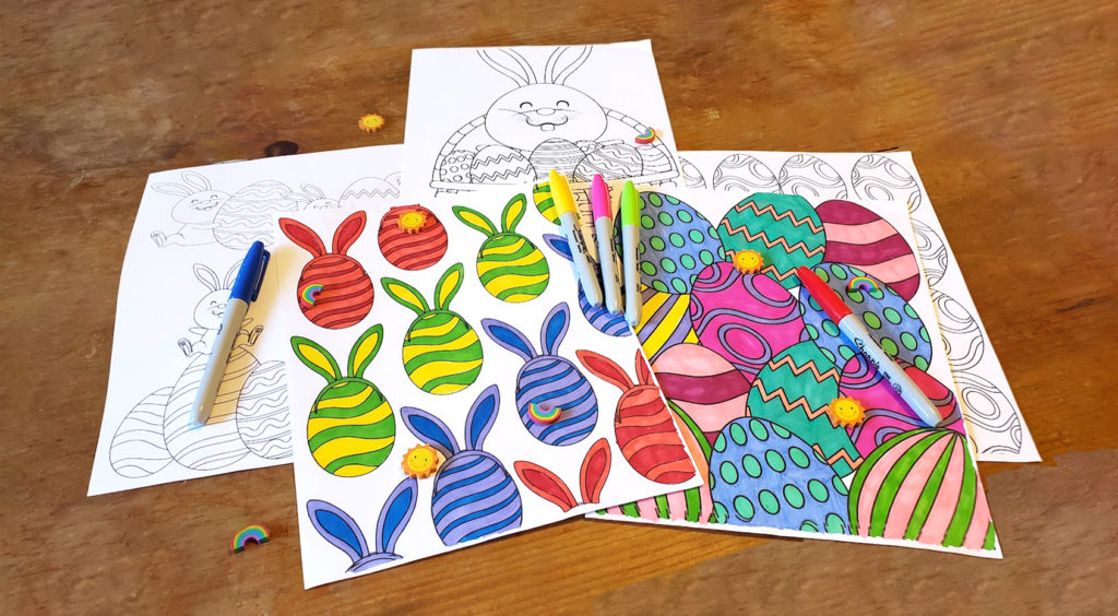 Easter coloring pages 