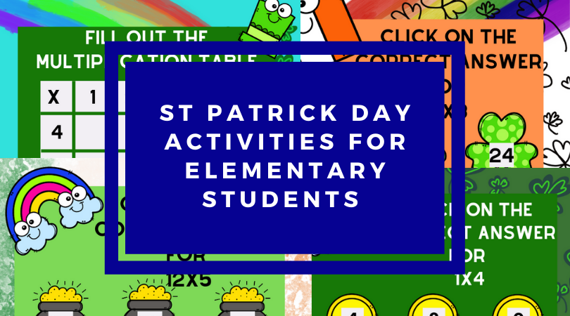 St Patrick’s Day Activities for School 