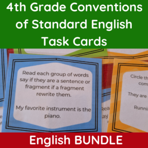 Conventions of Standard English bundle
